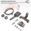 Handheld Shower Head System Kit Copper High Pressure Bathroom Shower Valve Kit with Hose Holder