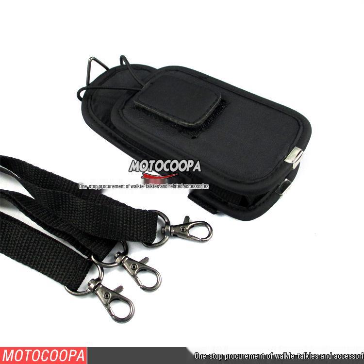 Walkie-Talkie Nylon Case with Three-Point Shoulder Strap - Medium, Large, Small - Fits CP1200/1660 Models