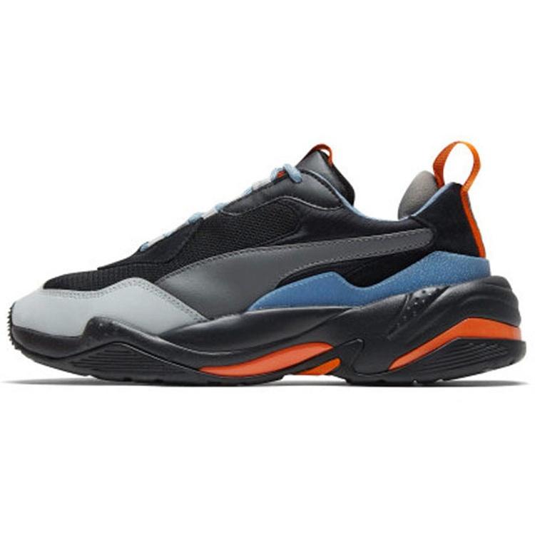 PUMA THUNDER FASHION 2.0 Black Gray Blue Men s 370376-07 EU 42.5