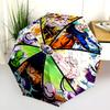 Anime Dragon Ball pattern, automatic folding umbrella, portable and foldable design, 8 ribs, a Christmas or birthday gift.