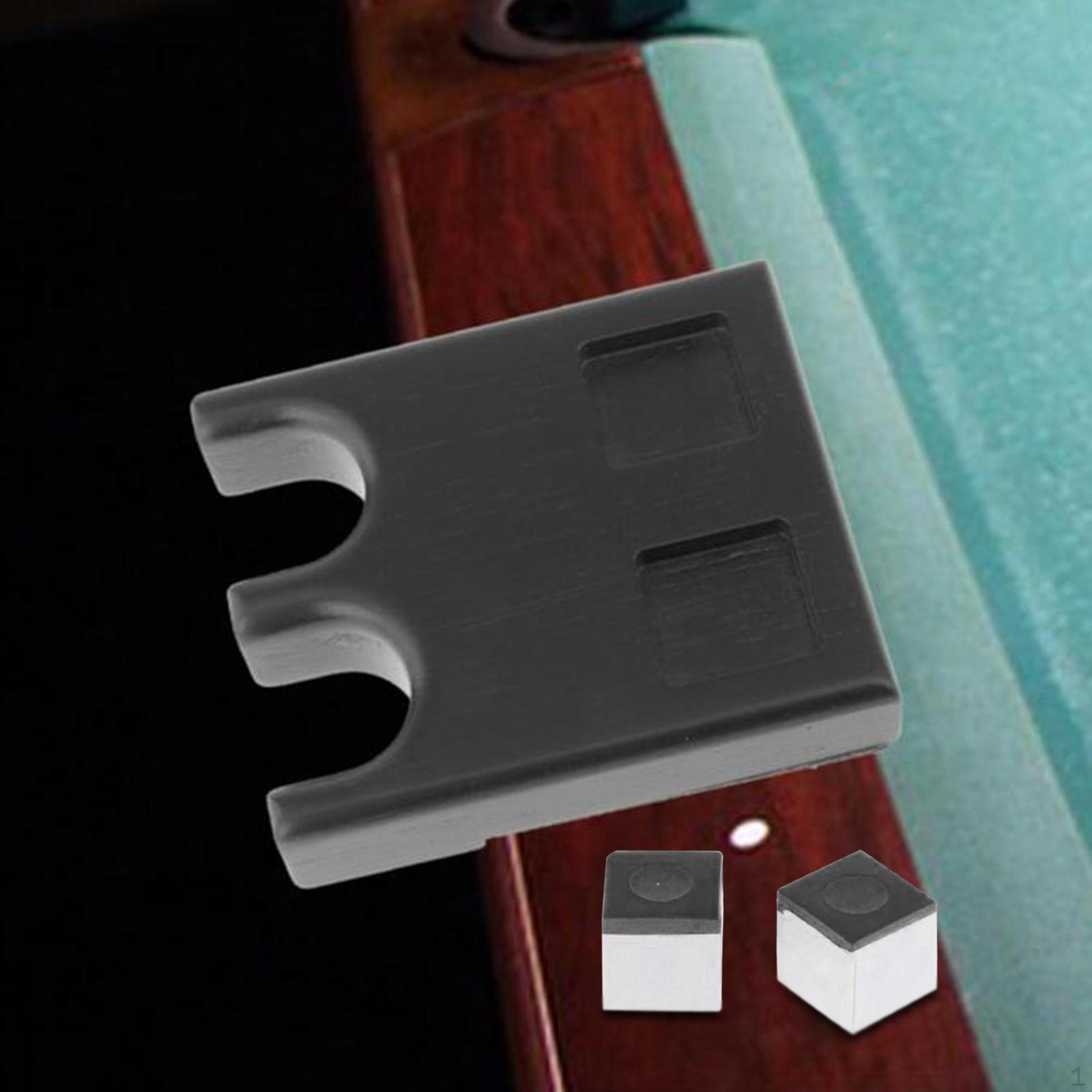 

Держатель для бильярдного кия, для настольного кия, подставка для клюшки 2 Cue чёрный