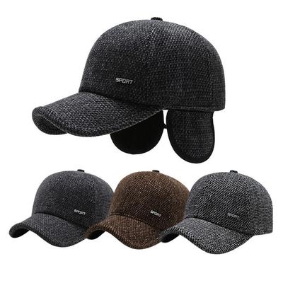 Winter Cold Protection Daily Golden Earflap Hiking Fashion Hat
