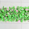 1 Stück Simulierte Grüne Pflanzen Blumen Grüne Blätter Zaun Gartendekoration Kunststoff Teleskopzaun