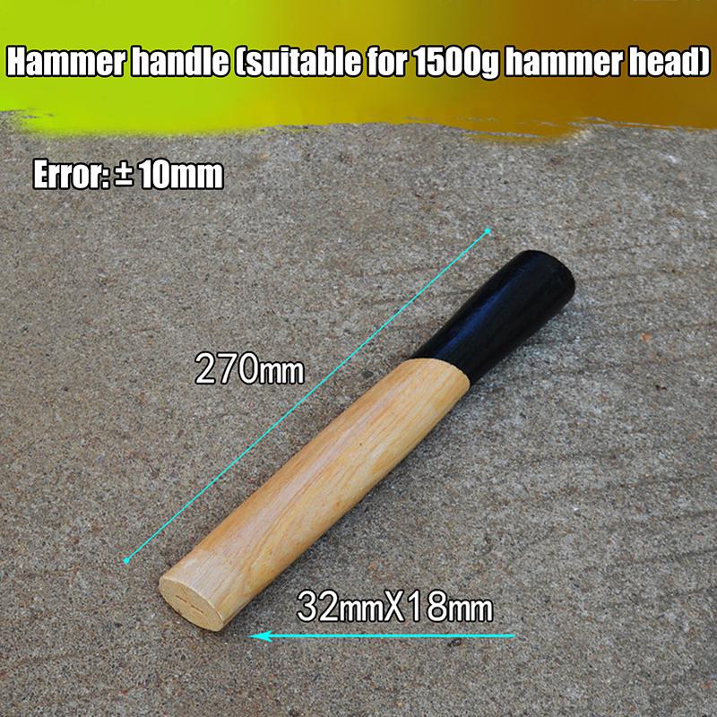 Replacement Hammer Wooden For Steel Nail Claw Iron Square Hammer Wooden Handle Hickory Hatchet Handle Curved Axes