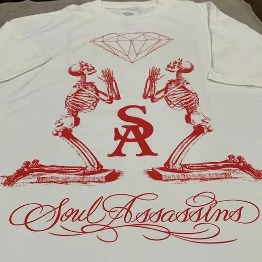 Soul Assassins Music For Lovers White TShirt Cotton Full Size KK382 Unisex T-Shirt XL