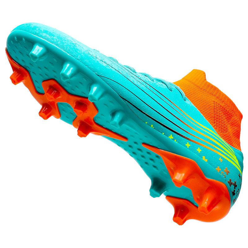 35-47 Herren High-Top-Socken Große Größen Lange Nägel Fußballschuhe Rutschfeste Verschleißfeste TPR Künstliche Corthiri Outdoor Kinder Fußballschuhe