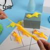 10Pcs Flying Chicken Catapult Rubber Chicken Finger Catapult Stretchy Chicken Shooter for Kids Indoor Outdoor Fun Christmas Party Favors Gift Goodie