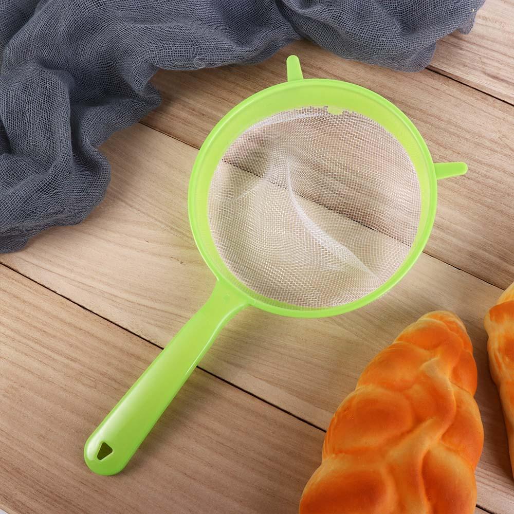 Spice Household with Long Handle Kitchen Tools Tea Strainer Coffee Filter Colander Flour Sieve