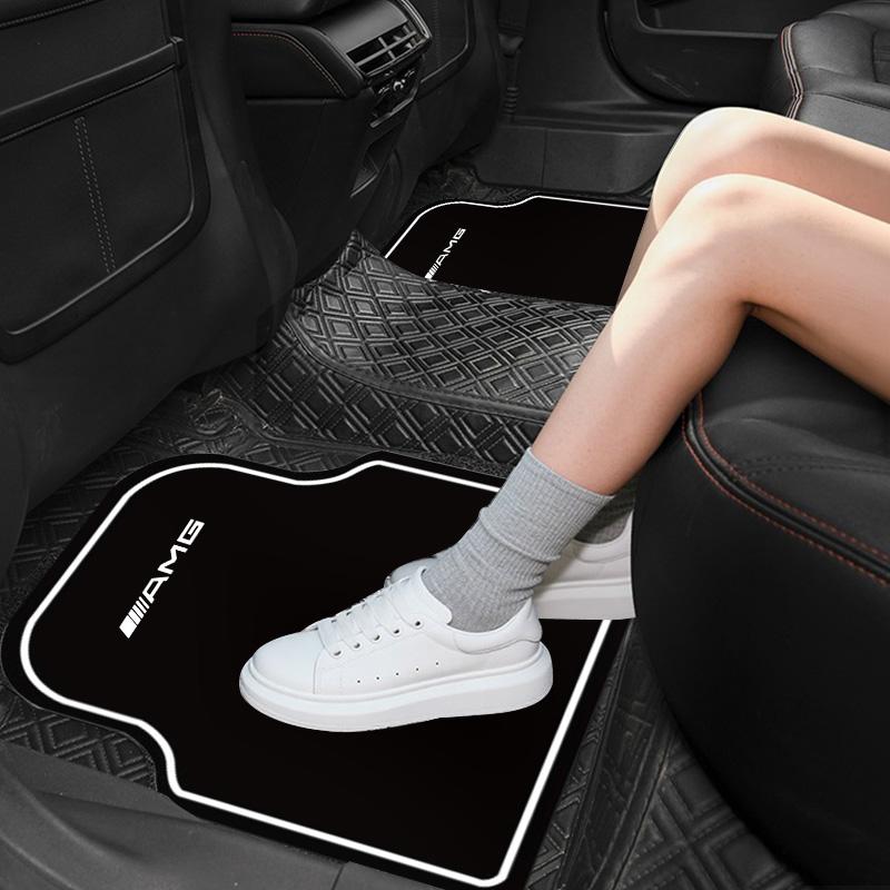 Car Floor Mats Auto Front and Rear Carpet Foot Mats with Rubber Backing for Mercedes Benz C260 W204 W205 W211 W212 W190 W213 gle