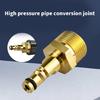 Highly Pressure Hose Connectors Brass Quickly Connect Fittings Adapter for Power Washers Reliability Performances