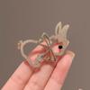 Vintage Brože Králíčků Pro Ženy Roztomilé Jednoduché Mašličkové Brože Králíčků