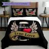 3pcs Duvet Cover Set (1*Duvet Cover + 2*Pillowcase, Without Core), Guinness Draught Print Bedding Set, Bedroom Decor, All‑Season, Gift
