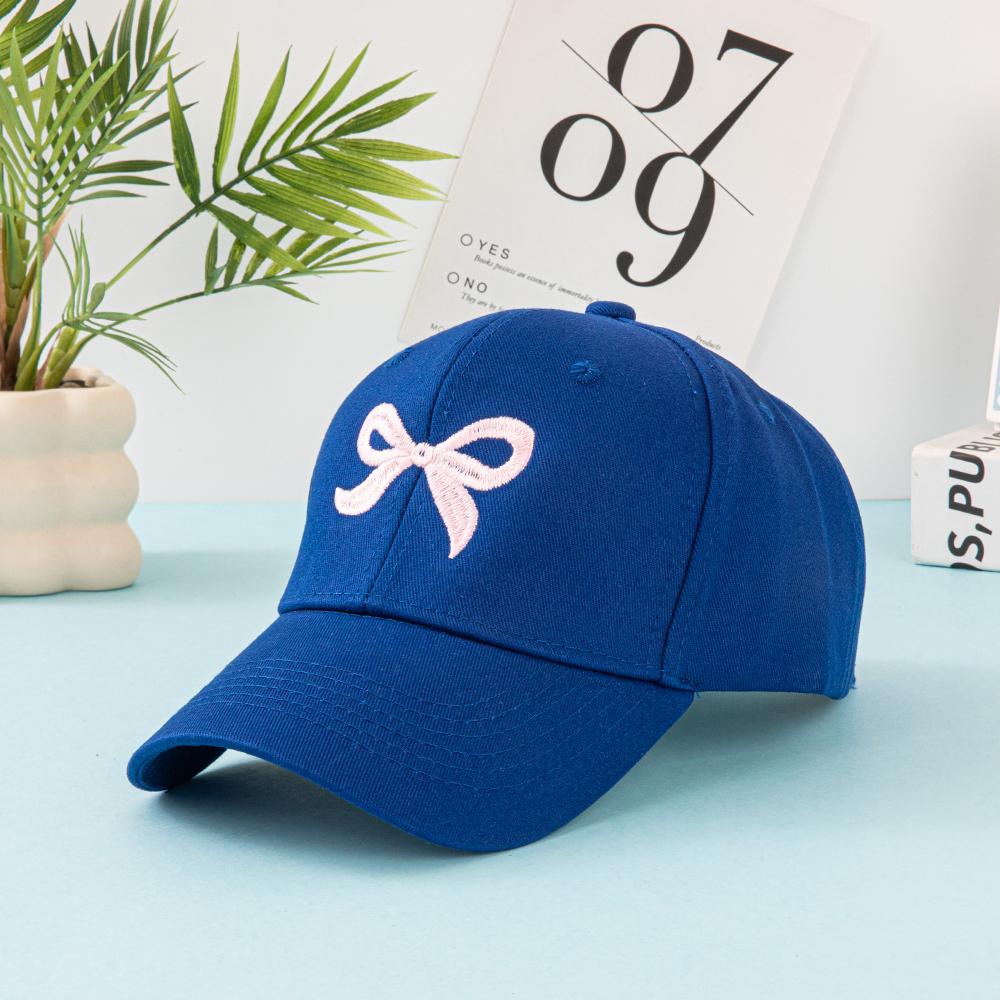 Fashionable Embroidered Bow Pattern Baseball Cap, Sunshade Casual Baseball Cap, New Trendy and High-end Hat, Suitable for Ladies