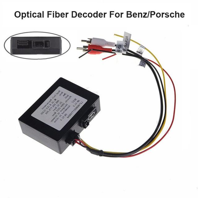 

Оптический усилитель, оптоволоконный декодер, коробка для BENZ E/Cls/Clk/Class W211 w219 W171 W220 W230 W215 W209 B200 W203 Car Aux серый