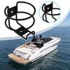Boat Bottle Holder Metal Boat Bottle Organizer Rack Non-Slip Easy To Install Cup Storage Rack For Marine Trailer Truck Car RV