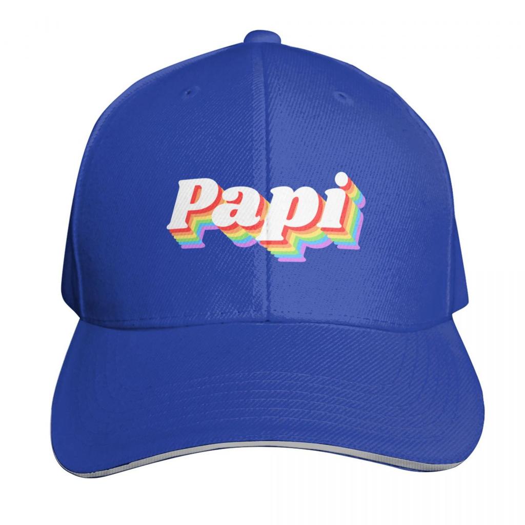 Papi Rainbow Baseball Cap Unisex for Unisex Women Outdoor Golf Running Hiking Summer Beach Travel