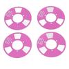 DIY Reel To Reel Cassette Retro Blank Metal Reel Cassette Tape with 4 Reels 2 Wheel for Music