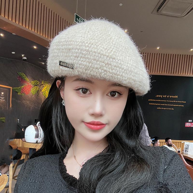 Uk Fashion Beret With Warm Breathable Material For Autumn Outdoor And Commuting
