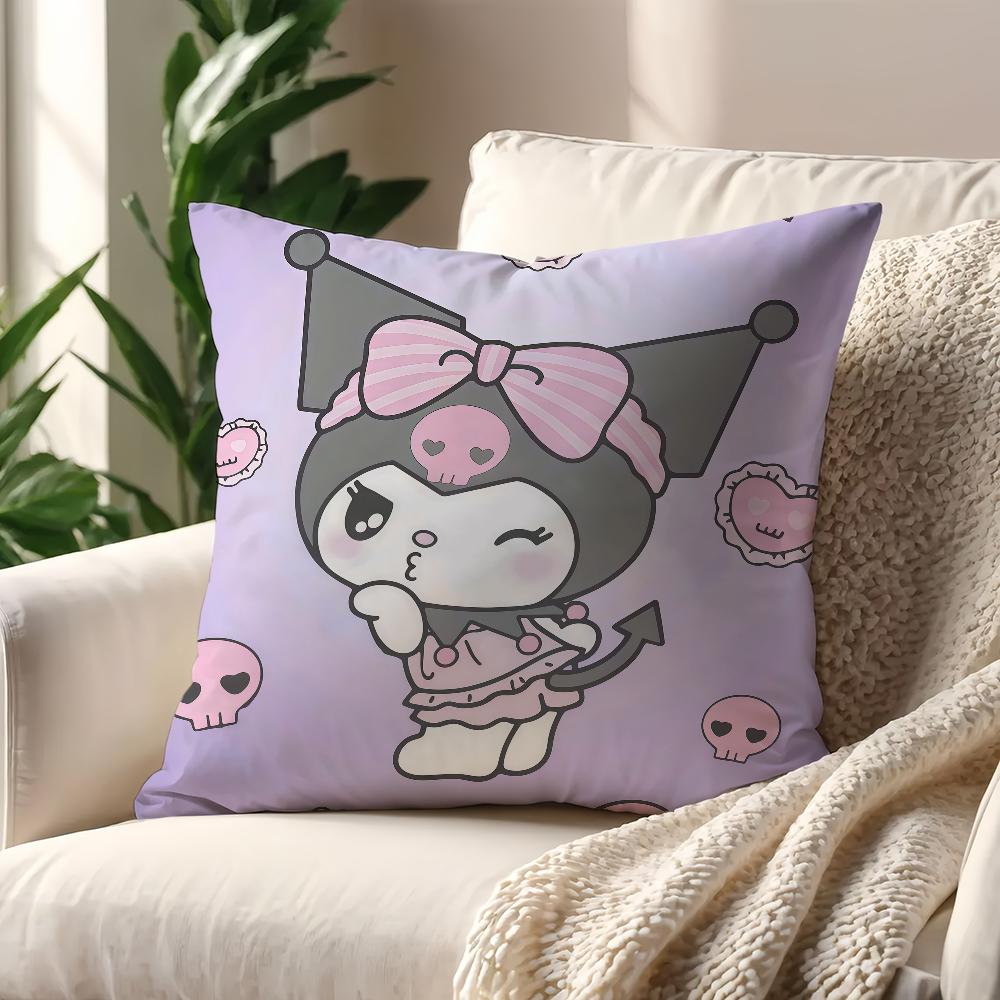 Kawaii KKuromiI Cute Cushion Cover For Pillow Printing Sofa Decoration Home Car Room Coffee Shop Office Nordic Simplicity