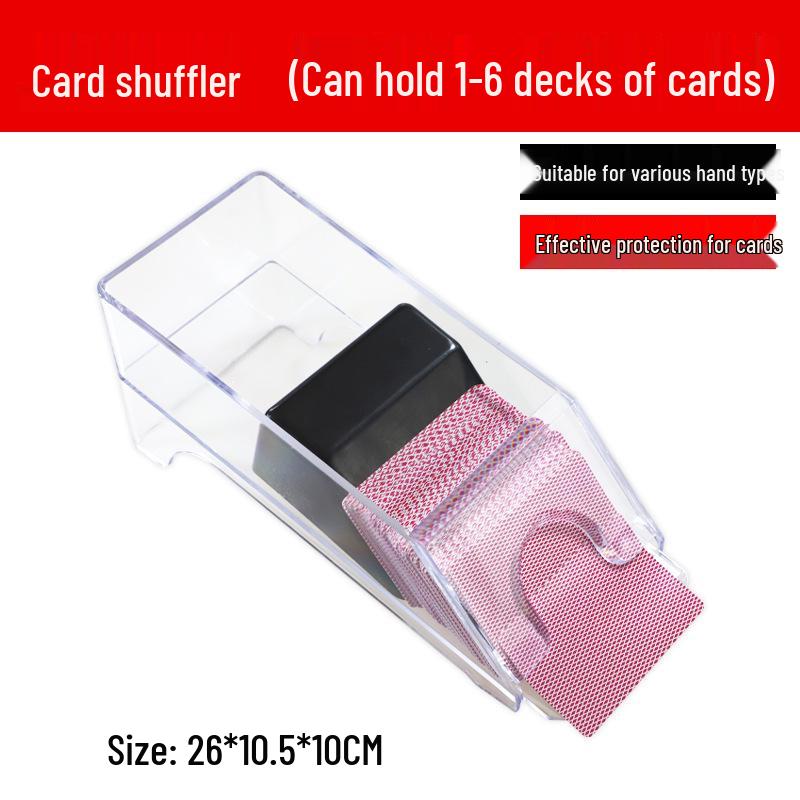 Texas Hold em Three Kingdoms Card Dealing Machine - Table Game Plastic Card Dealer