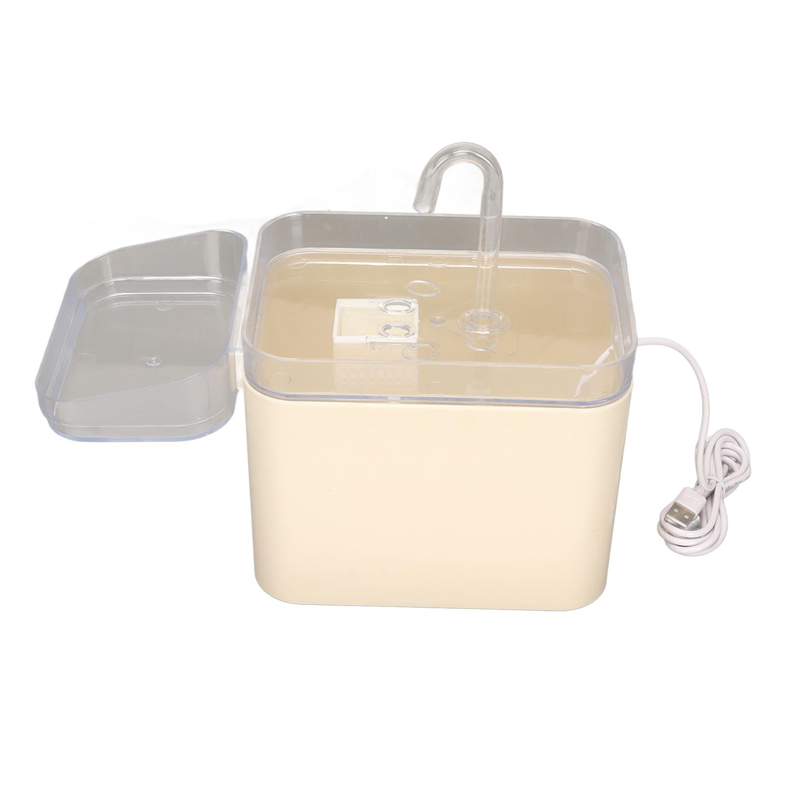 Pet Water Fountain Intelligent Circulation 2L Large Capacity Silent Automatic Cat Water Dispenser for Cats Dogs Pets L