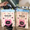 Creative Trash Storage Case Disposable Car Cartoon Trash Bag Car Hanging Trash Bag  Car Supplies