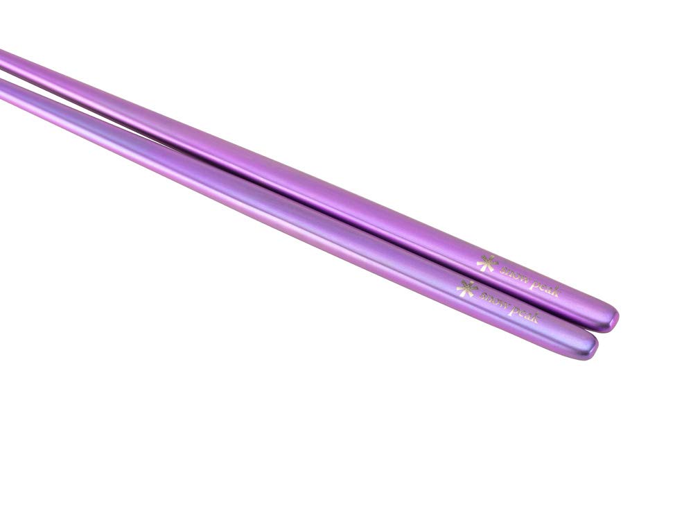 Pałeczki Snow Peak Tapered Tytanowe, Fioletowe, SCT-115-PL