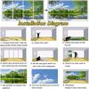 3d Green Forest Wallpaper Trees Animal Mural Living Room Sofa Background Wall Mural Home Decoration