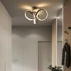 LED-Deckenleuchte - NETTLIFE - 31 cm - 19W - Schwarz - 3000K (weiß heiß)