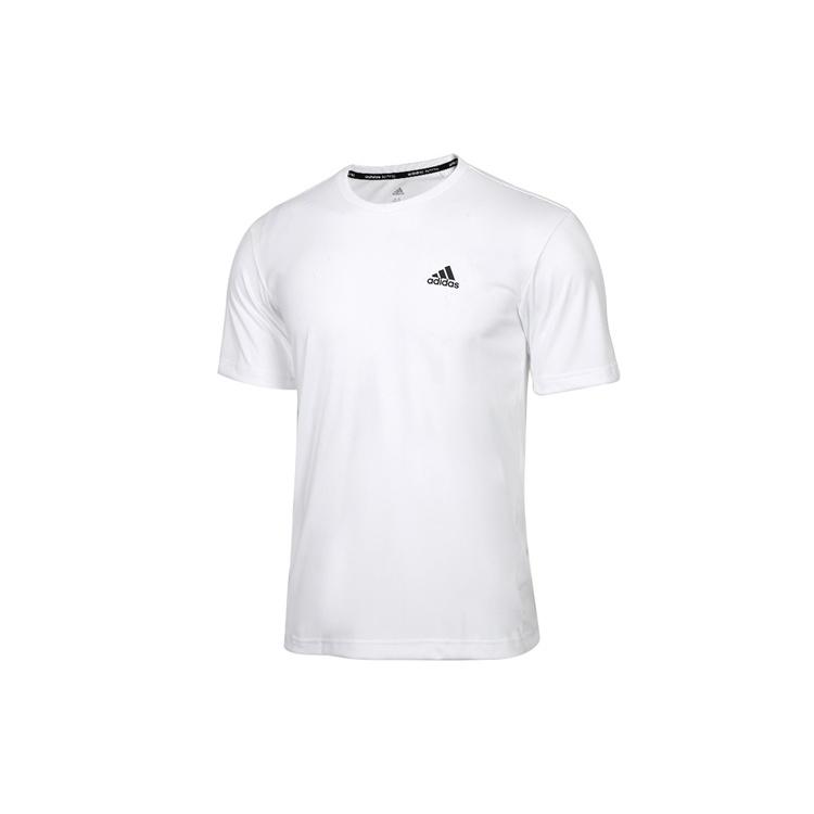 adidas Tennis Sports Round Neck Short Sleeve White Men s AZ4077 XL