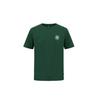 Men's Converse T-Shirts Unisex Green Crew Neck Moderate Straight Fit