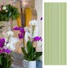 20 Pcs Plant Sticks Bendable Single Stem Plant Support Sticks Metal Plant Growth Support Stakes for Orchids Peonies Roses Potted Plants