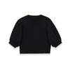 Spring 2026 Women's Round Neck Puff Sleeve Knit Top - European & American Style