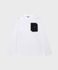 MERRELL [Unisex] Life Pocket Long Sleeve T-Shirt White