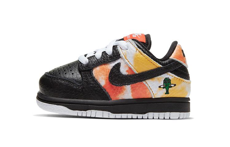 

Nike SB Dunk Low Raygun Tie-Dye Black TD CJ1396-001 2C