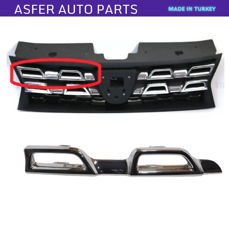 Front Grille Chrome Strip Top Right For Duster Mk1 2013-2017 OEM 623839492R