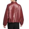 Nike Sportbekleidung Oversized Coach Bequem Einfarbig Einfache Jacke Damenjacken Team-Rot IO0477-677