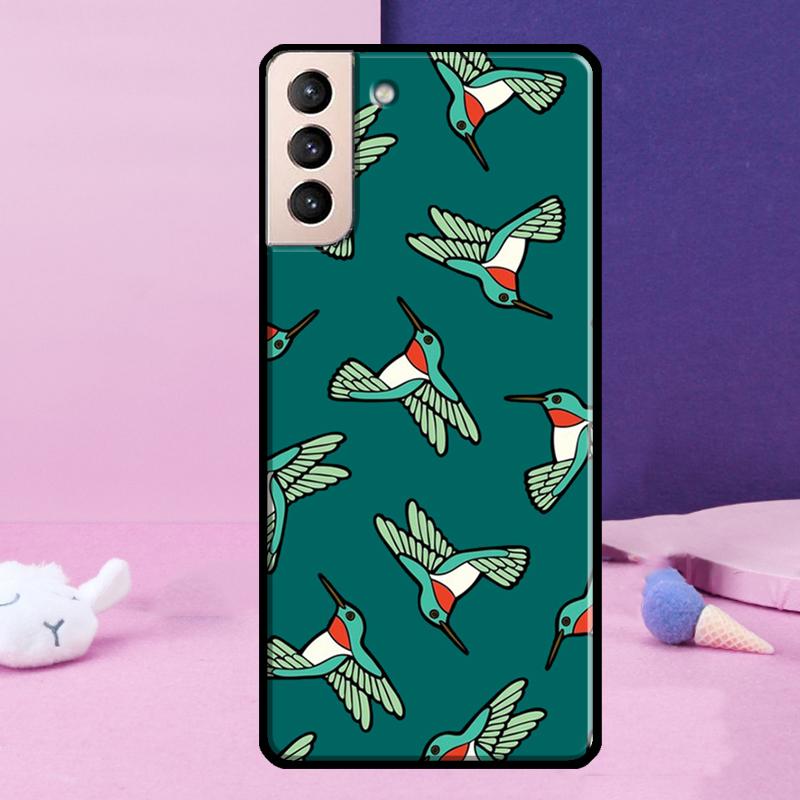 Hummingbird Phone Case For Samsung Galaxy S25 Ultra S24 Ultra S9 S10 S20 S21 S22 Plus S23 S24 FE Cover