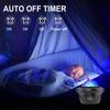 USB LED Projector Light 8 Modes Adjustable Decoration Portable Remote Control Lamp Bedroom Living Room Decorative Dancing