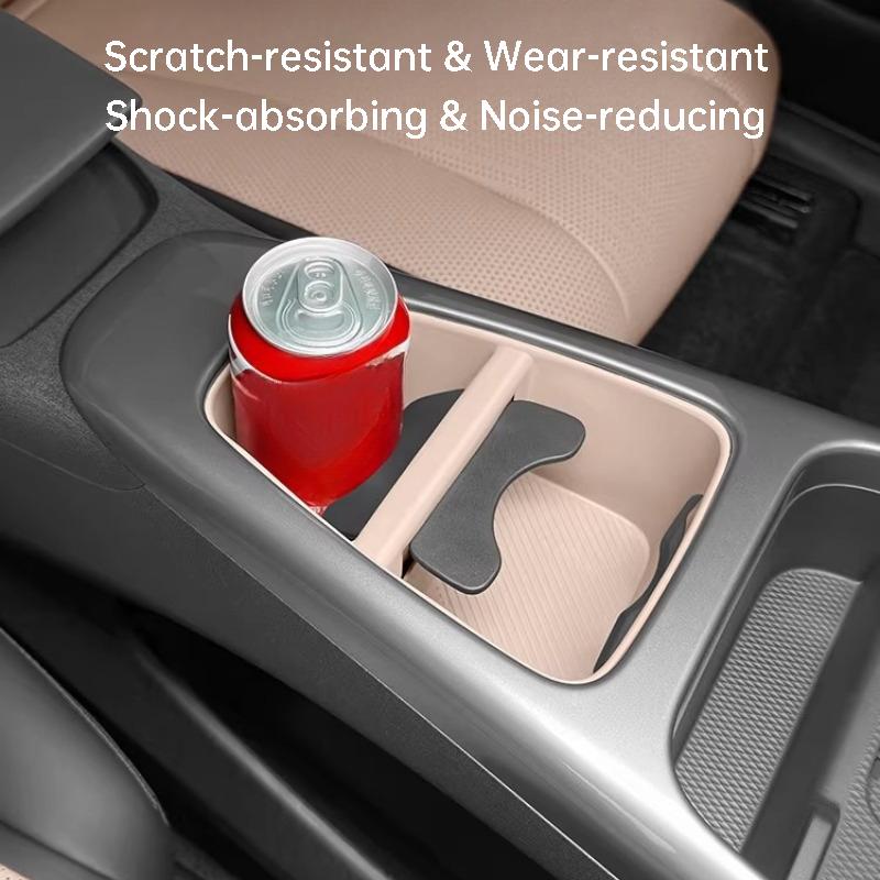 For BYD Dolphin Intelligent Driving Version 2025 Center Console Cup Holder Silicone Pad Anti-slip Storage Mat Car Accessories