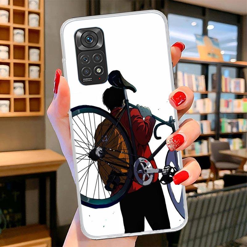 Bicycle Bike Sport Cover Phone Case For Xiaomi Redmi Note 15 14 13 12 11 10 Pro Plus 14S 12S 11S 11T 11E 10S Soft Fundas Shell R