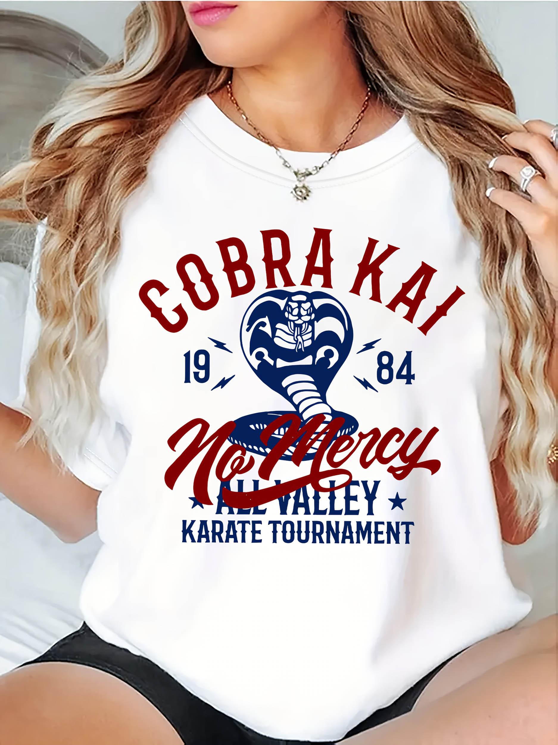 Cobra Kai No Mercy All Valley Karate Tournament T-shirt L