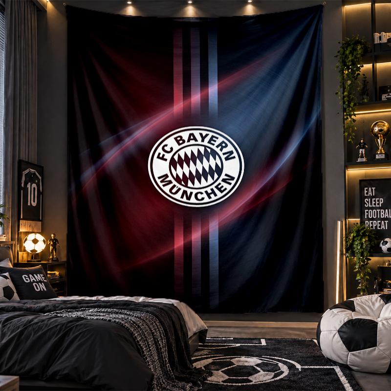 Arazzo da Appendere alla Parete Tessuto con Stampa del Bayern Monaco per Soggiorno Camera da Letto Decorazione per la Casa