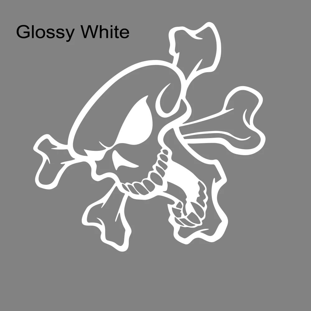 Skeleton Pattern Car Sticker Waterproof Self-adhesive Vinyl Decals Car Window Bumper Motorcycle Decoration Accessories Sticker