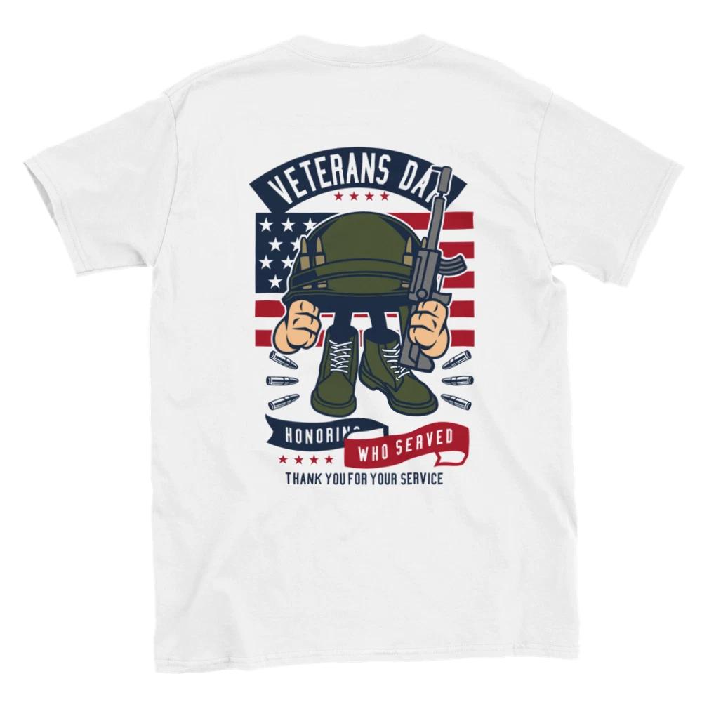 Veterans Day - Honoring those Who Served - Classic Unisex Crewneck T-shirt L
