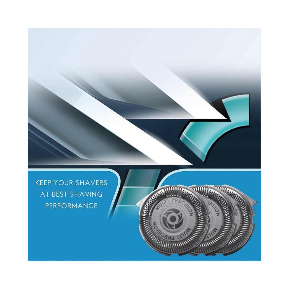 Confezione da 6 Testine di Ricambio SH50 per Rasoio Serie 5000, Lame MultiPrecision S5000 S5420 S5380 S5351