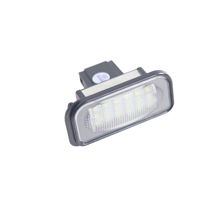 1 Pair 12V LED License Plate Light Bulb No Error For Mercedes Benz W203 4D W211 W219 6000k White Number Plate lamp