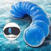 Set van 12 Herbruikbare Ronde Gel IJsverpakkingen - Perfect voor Warm en Koud, Vooral voor Oogverzorging. Handige Oogmaskers, Geweldig voor Thuisgebruik, Na het Sporten