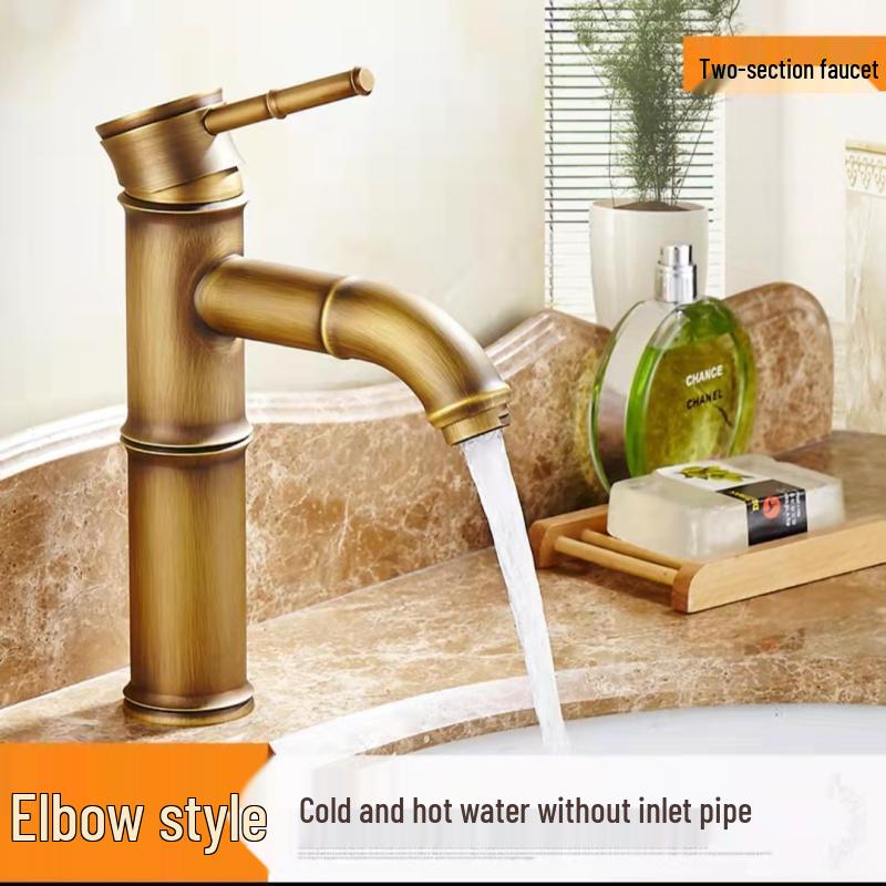European Antique Countertop Basin Faucet
