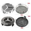 For Mercedes Benz 4PCS 75MM Car Wheel Center Hub Caps Tire Rim Covers Auto Accessories For Mercedes Benz AMG CLK CLA A180 W108 W